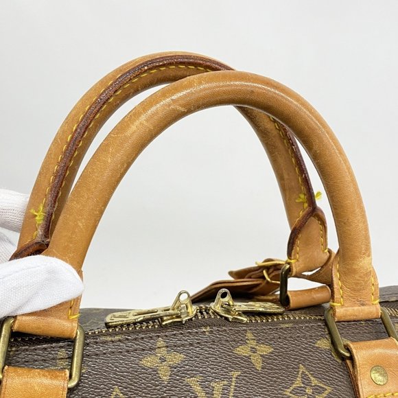 LOUIS VUITTON Monogram Keepall 60 M41422 Brown Bag - Picture 7 of 13